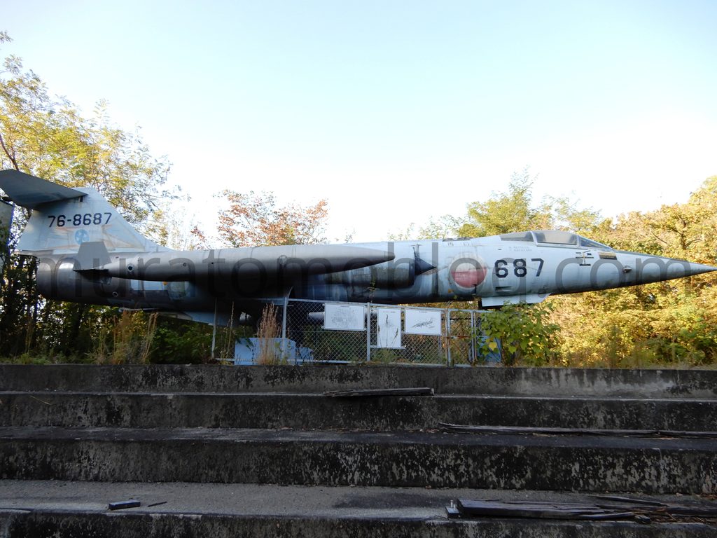 「岡山スカイガーデン」京山のF-104J戦闘機現地レポ－2020年10月訪問