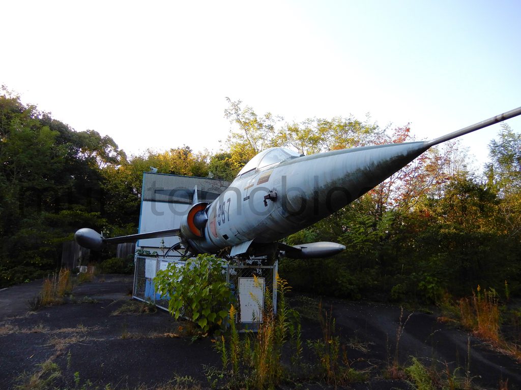 「岡山スカイガーデン」京山のF-104J戦闘機現地レポ－2020年10月訪問