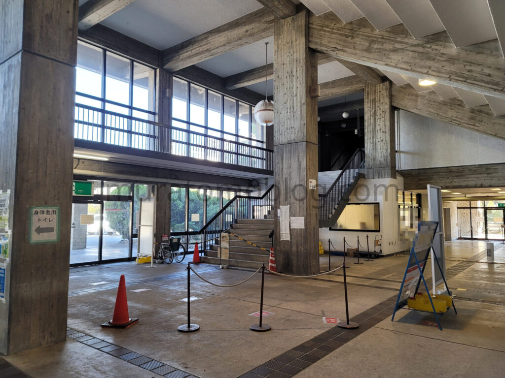 解体予定の旧福山市体育館!!営業時の内部と現地レポ!!2023年2月訪問