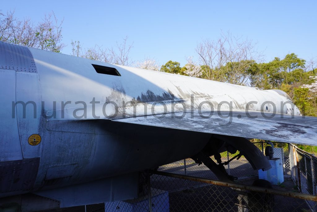 「岡山スカイガーデン」京山山頂の戦闘機を現地レポ-2023年3月訪問