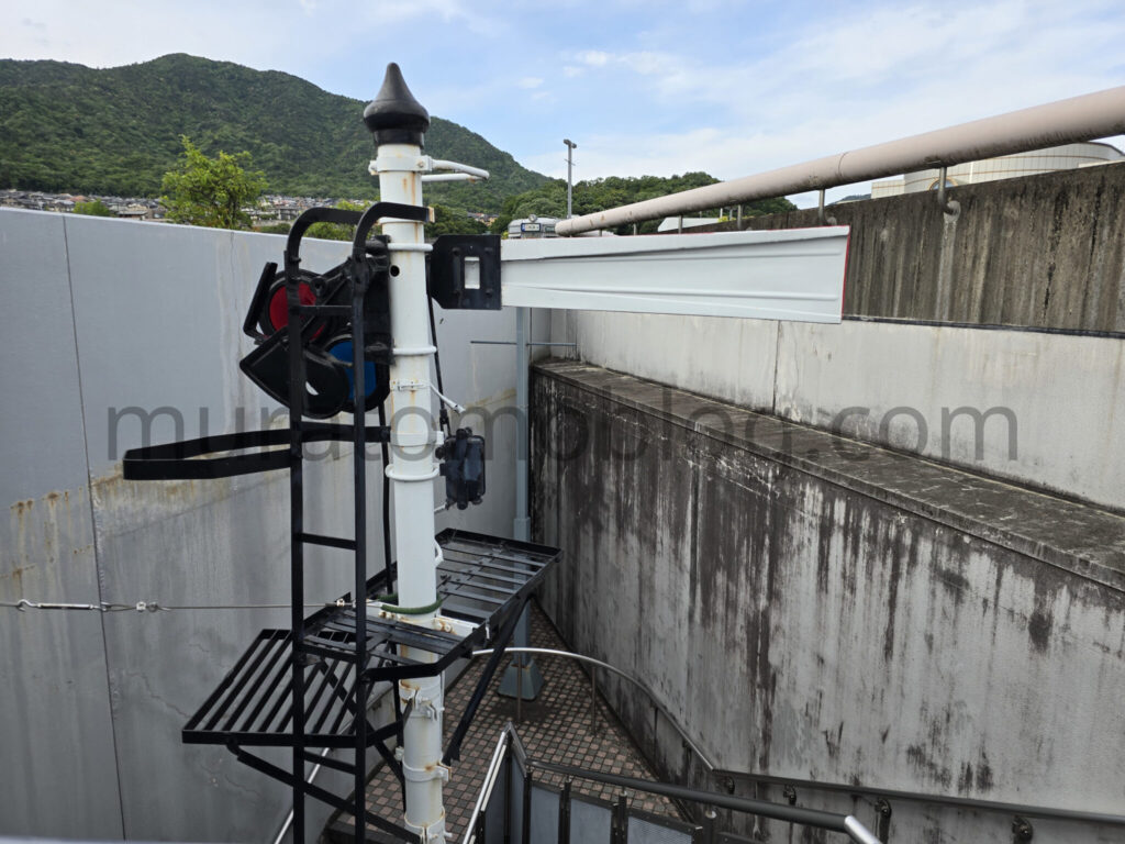 【広島市安佐南区】ヌマジ交通ミュージアムの腕木式信号機-2024年5月訪問